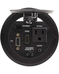 KRAMER ELECTRONICS Kramer Round Table Mount Multi-Connection Solution - RTBUS-11