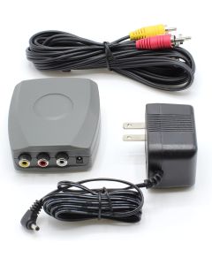 THE CIMPLE CO RF Modulator - RCA Composite to RF Coaxial - Converts Standard Definition Signals to Coax, Includes AV Cable